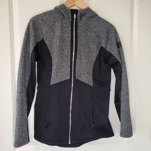 Spyder Black/Grey Hoodie Jacket Size M